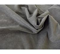Faux Suede Suedette Fabric Material 170g - Dark Grey, Sample 10cm x 10cm