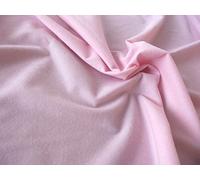 Faux Suede Suedette Fabric Material 170g - Pale Pink, 1Mtr 150cm x 100cm