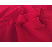 Faux Suede Suedette Fabric Material 170g - RED, 1/8Mtr 50cm x 37cm