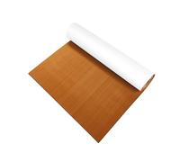 Faux Teak EVA Foam Boat Decking Sheet Mat Deluxe Marine Yacht Floor Carpet Flooring Sea Deck Pad Mats Self-Adhesive Synthetic Self-adhesive Anti-skid for Motorboat RV Kayak Swimming Pool Sailing Boats