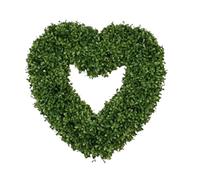 Faux Topiary Tree - Artificial Boxwood Decor For Valentines Display | PP With Dense Leaf Texture, Small Potted Greenery Accent, Decorative Plant For Indoor Outdoor Table Patio