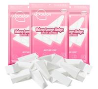 Fauxomor 324 Pcs New Makeup Sponges Wedges for Face Foundation, Latex-Free Triangle Cosmetic Make Up Sponge for Flawless Application and Blending, Beauty Blender for All Skin Types with Six Pouches