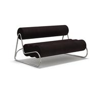 Fave 2-Seater Sofa Chrome/Baru 0390