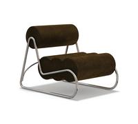Fave Armchair Chrome/One Mariosirtori/Alpaca 1110