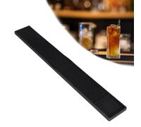Favengo Rubber Bar Mat 60 * 8cm Non-Slip Bar Service Spill Mat Restaurant Kitchen Counter Bars Pad Antiskid Drying Dish Mats Bars Narrow Table Mat Trim Bar Rail Runners for Bar Restaurant Kitchen