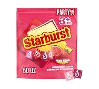FaveREDS Fruit Chews Candy Party Size Bag, 50 oz