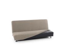 FAVERTI® Click Clack 3 Seater Sofa Bed Cover from 160 to 200 cm | Model NOVELE | Linen | Super Elastic Cover Ideal for Any Sofa Bed | Quality Protector Jacquard Fabric Cotton Feel