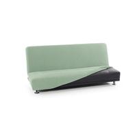 FAVERTI® Click Clack 3 Seater Sofa Bed Cover from 160 to 200 cm | Model NOVELE | Turquoise | Super Elastic Cover Ideal for Any Sofa Bed | Quality Protector Jacquard Fabric Cotton Feel