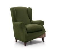 FAVERTI® Elastic Armchair Cover 70 to 100 cm | Real Model | Grass | Universal Adjustable Armchair Cover | Jacquard Fabric Quality Protector Cotton Feel
