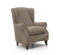 FAVERTI® Elastic Armchair Cover 70 to 100 cm | Real Model | Linen | Universal Adjustable Armchair Cover | Jacquard Fabric Quality Protector Cotton Feel