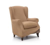 FAVERTI® Elastic Earmuff Armchair Cover 70 to 100 cm | Real Model | Golden | Universal Adjustable Armchair Cover | Jacquard Fabric Quality Protector Cotton Feel