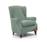 FAVERTI® Elastic Earmuff Armchair Cover from 70 to 100 cm | Royal Model | Turquoise | Universal Adjustable Armchair Cover | Jacquard Fabric Quality Protector Cotton Feel