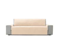 FAVERTI® Sofa Cover 3 Seater 160 cm | PEGO Model | Natural | Extra Soft Chenille Touch Quality Sofa Protector Made in Spain with Recycled Material