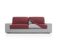 FAVERTI® Super Elastic Sofa Cushion Cover with Measures Between 50-85 cm by 45-70 cm and 10-20 cm High | Model NOVELE | Seat or Back Cover for Armchair or Sofa Dark Fuchsia