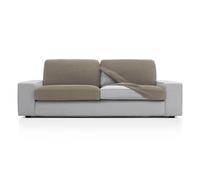 FAVERTI® Super Elastic Sofa Cushion Cover with Measures Between 50-85 cm by 70-100 cm and 10-20 cm High | Model NOVELE | Seat or Back Cover for Armchair or Sofa Linen