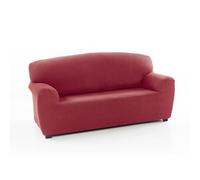 FAVERTI® Universal Elastic 2-Seater Sofa Cover from 140 to 180 cm | Royal Model | Dark Fuchsia | Protective Sofa Cover | Jacquard Fabric Quality Protector Cotton Feel