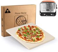Favfully Dedicated Pizza Stone for Ninja Woodfire Outdoor Oven OO101(OO100 series), Heavy Duty All-Natural Cordierite Pizza Stone Specially Design for Ninja OO101, Thickened Durable Pizza Stone