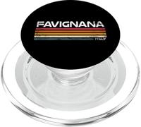 Favignana Italy Retro Design Sicilian Island PopSockets PopGrip for MagSafe