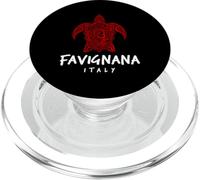Favignana Italy Tribal Sea Turtle Island Design PopSockets PopGrip for MagSafe