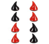 FAVOMOTO 8pcs Helmet Devil Horns Small Devil Horns Evil Horns Helmet Accessories Decoration for Bike Helmet Ski Helmet