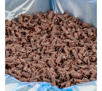 Favorich Dark Chocolate Curls 4kg - 55% Cocoa, 100% Dairy-Free Decoration