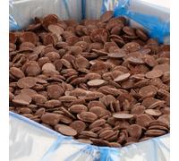Favorich Easy Melt Dark Chocolate 53% 10kg - 100% Dairy-Free Buttons