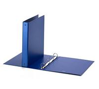 Favorit 400051039 Ring Internal 22 x 30 cm Format 4 Rings Diameter 30 mm, Metallic Blue