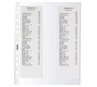 Favorit 400141970 Universal Puncture Envelopes 8 x 30 cm Transparent