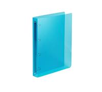 Favorit, Lumina Polypropylene Binder, 22 x 30, 4 Round Rings Diameter 30 mm, Blue