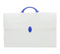 Favorit Neutral 'Every Line' Briefcase in Polypropylene Alveolar, Format 36.5 x 56.5 cm with Spine 5.5 cm, Rounded Handle, Random Colored Closure, Suitable for Containing 60 cm Row