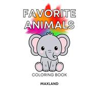 Favorite Animals Coloring Book