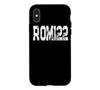 Favorite Bible Verse Romans 12 2 Transformed Renewing Mind Case for iPhone X/XS