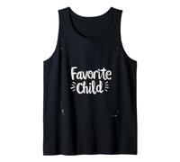 Favorite Child Playful Typography Tank Top