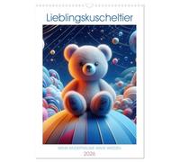 Favorite cuddly toy - When children's dreams come true UK-Version (Wall Calendar 2026 DIN A3 Portrait), CALVENDO 12 Month Wall Calendar