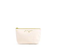 Favorite Daughter Canvas Pouch, Natural/Yellow, One Size, Canvas Pouch