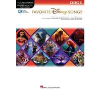 Favorite Disney Songs Instrumental Play-along for Oboe by Various (PB 2022)