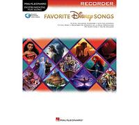 Favorite Disney Songs. Instrumental Play-along for Recorder. Book and Audio-Online: Instrumental Play-Along - Recorder (Hal Leonard Instrumental Play-along)