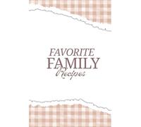 Favorite Family Recipes: Personalized Recipe Book & Memory Journal | Brown Rustic Hardcover Cookbook to Write In | 130 Pages with Index & Photo Pages | Heirloom Gift for Mom & Grandma