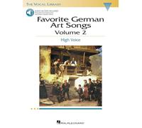 Favorite German Art Songs - Volume 2: The Vocal Library High Voice