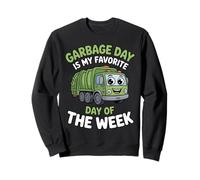 Favorite Of The Week Recycling Separation Garbage Truck Sweatshirt