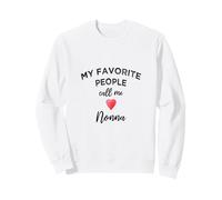 Favorite People Call Me Nonna Italian Grandma Christmas Day Sweatshirt