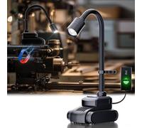 Favorlite LED Work Light, 5000mAh Magnetic Gooseneck light Rechargeable, 2000 Lumen 360°Flexible Mechanic Light with Hook, Job Site Light for Men, Work Bench, Auto-Repairing, Emergency, Power Outage