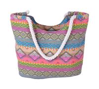 FAVORTALK Tote Bag Women's Canvas Large Capacity Shoulder Handbags with Zipper Shopping Bag for School Work College (Plaid Street Trend Bag),B26210