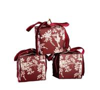 Favour Boxes 20/50Pcs Wine Red Wedding Gift Boxes Chocolate Cookies Candy Packaging For Birthday Marry Party Favors Decor(Wine red,50pcs)