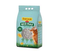 Favour Cat Litter Eco Max Non Clumping Natural, Chemical Free, Dust-Free, & Soil-Improving Formula 5 or 12 Litre (12 Litre)