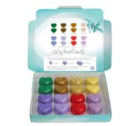 Favourite Mixed Wax Melts 16 x 6g Most Popular Nature Strong Scented Wax Melts - 2 Each Coffee, Cinnamon, Lilac, Lemon Lavender, Pine, Red Roses, Coconut, Patchouli by Spotlesss Leopard