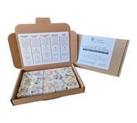 Favourite Scents - Highly Scented Botanical Wax Melts Collections (15 x 13.5g Hand Crafted) - Vegan Friendly & Cruelty Free - Plastic Free - Provide 8 to 10hrs scents/cube - Made in the UK