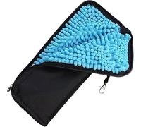 Favritt Umbrella with Case Waterproof Oxford Cloth Portable Wet Umbrella Storage Pouch Folding Umbrella Bag Strong Water Absorption for Home Car Work and School 11 * 4.72 inch