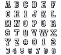 Favson 37 PCS Number Letter Shoe Charm, Alphabet Clog Charm, 0-9# Number, Alphabet ABC-Z Characters, DIY Shoe Decoration for Boy Girl Teens Men Women and Adults