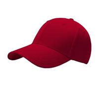 Favuit Baseball Cap, Mens Golf Cap Unisex Adjustable Cotton Sports Sun Visor Hat Classic Dad Cap Trucker Hat Casual Plain Hats for Outdoor Men Women UK(Red)